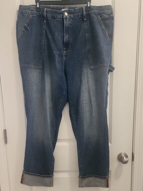 Good American The Weekender Carpenter Jeans
